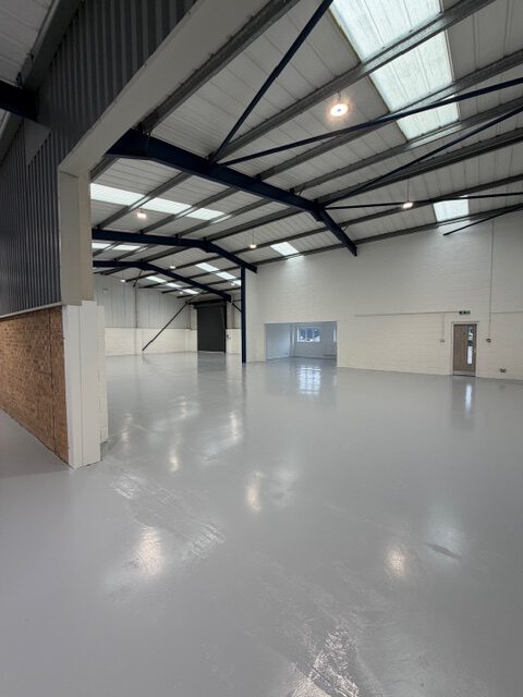 empty industrial unit