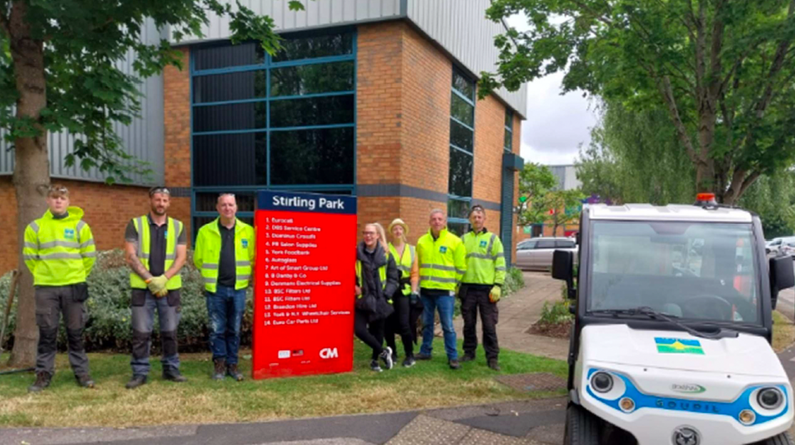 grounds team at stirling park
